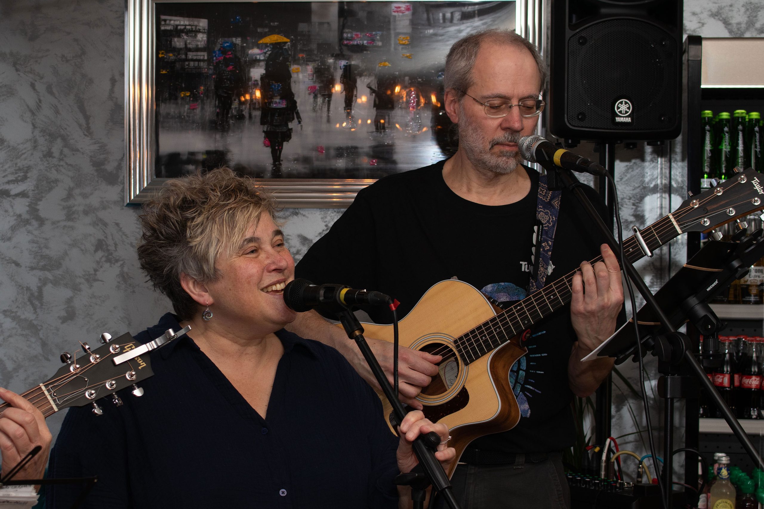 Horse to Water, band performing in a cafe
