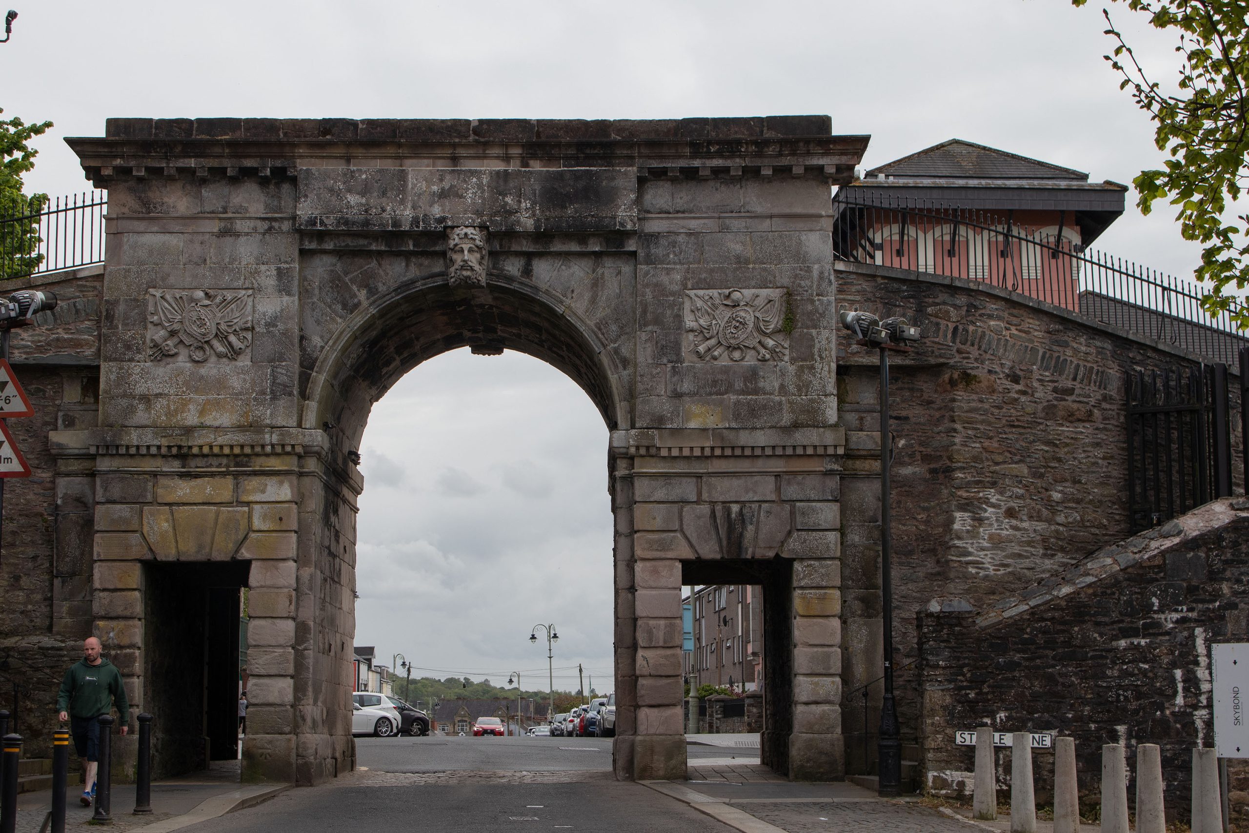 One of the gates of the walled city of Derry